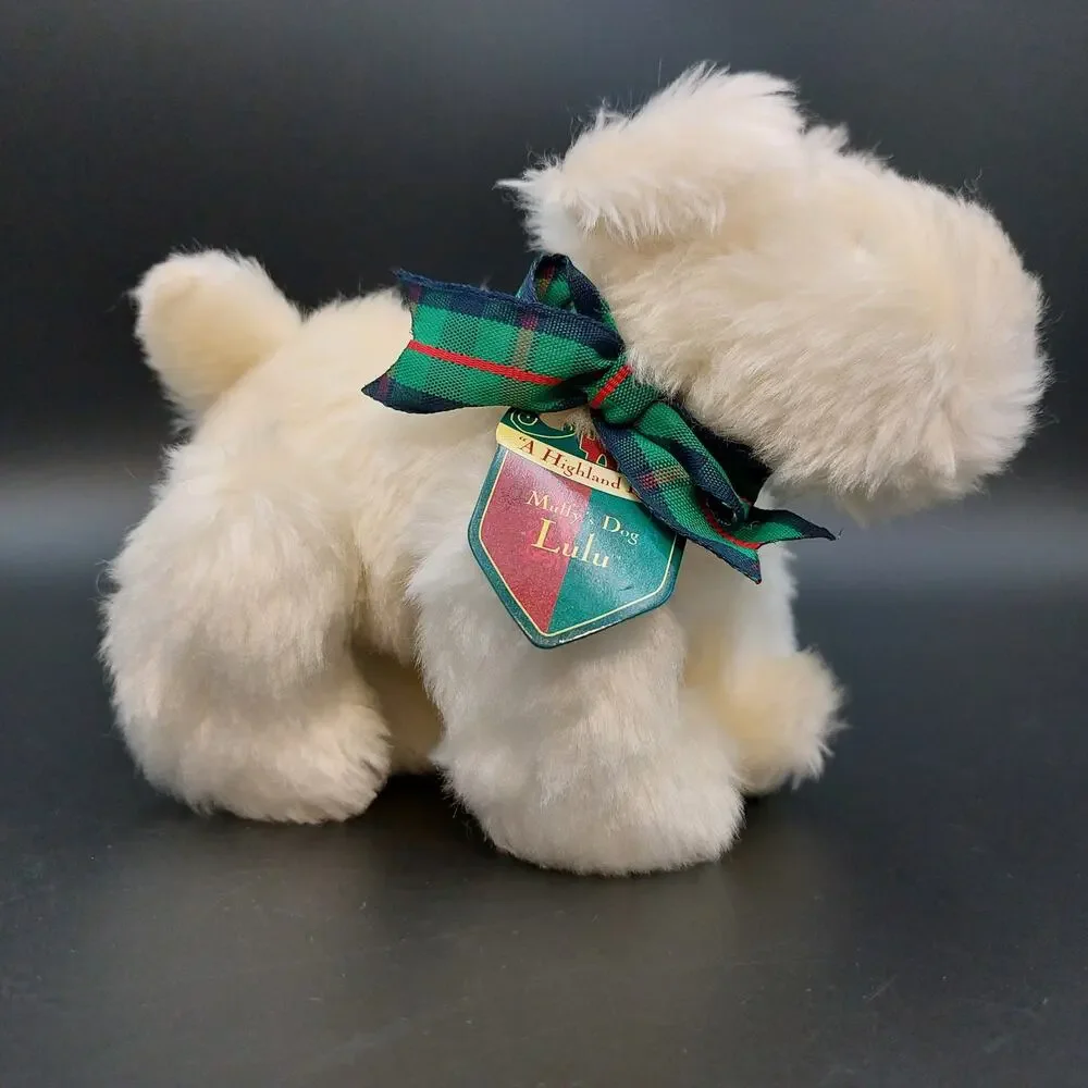 Vintage 1993 Muffy Vanderbear LULU Dog Plush Highland Fling Scottie Toy Tagged